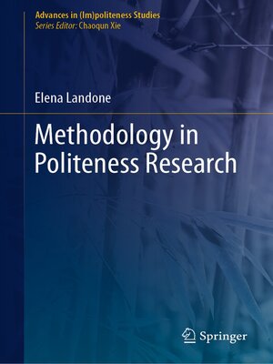 cover image of Methodology in Politeness Research